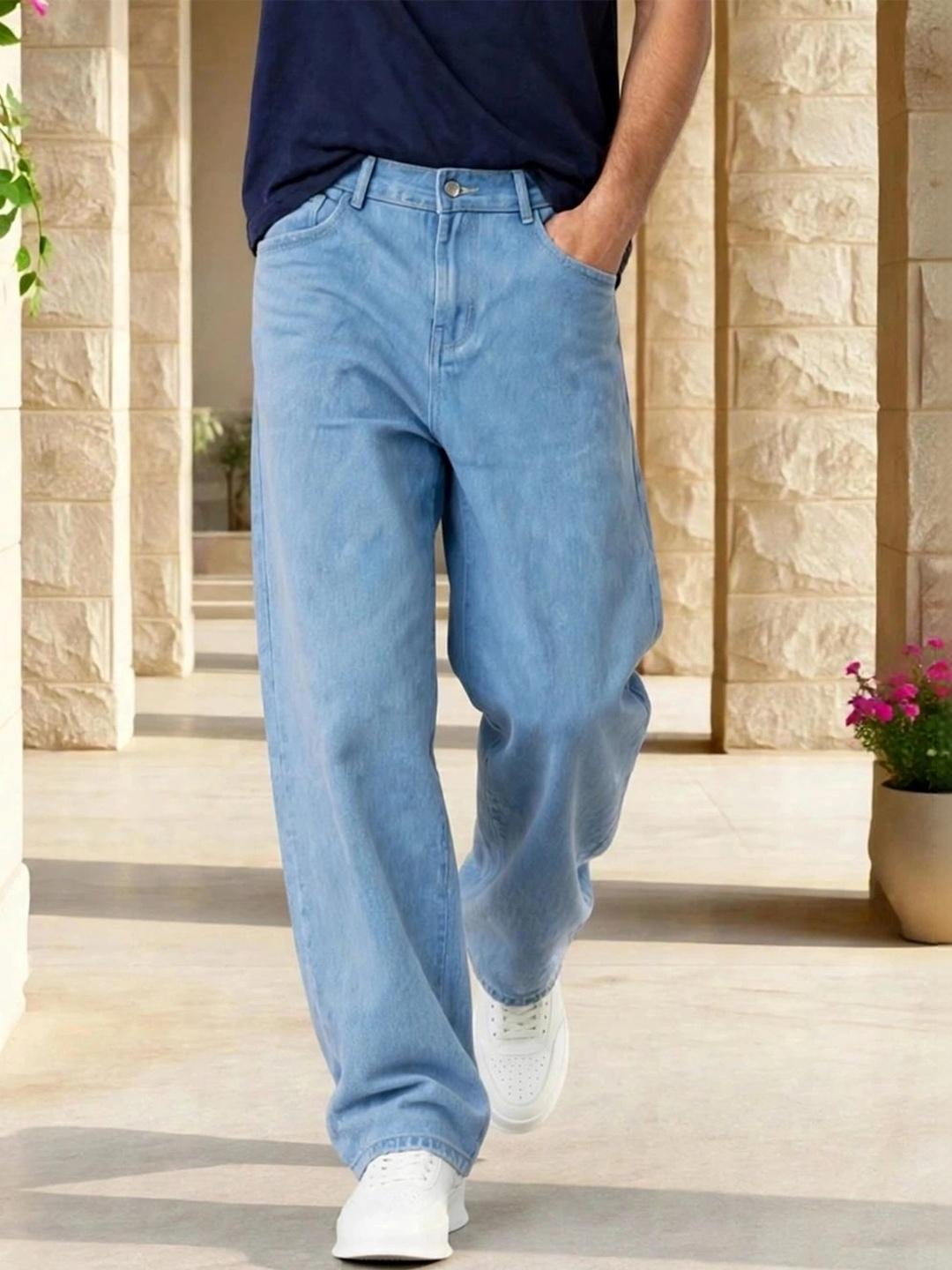 Metronaut Men Classic Mid-Rise Stretchable Jeans - Image 1