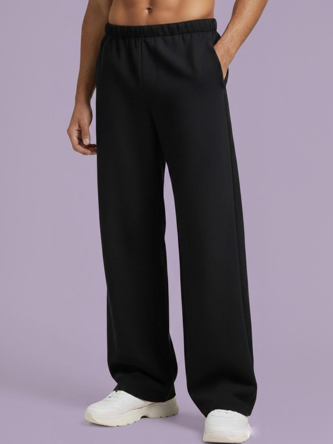 HERE&NOW Men Straight Fit Training Track Pants - Image 1