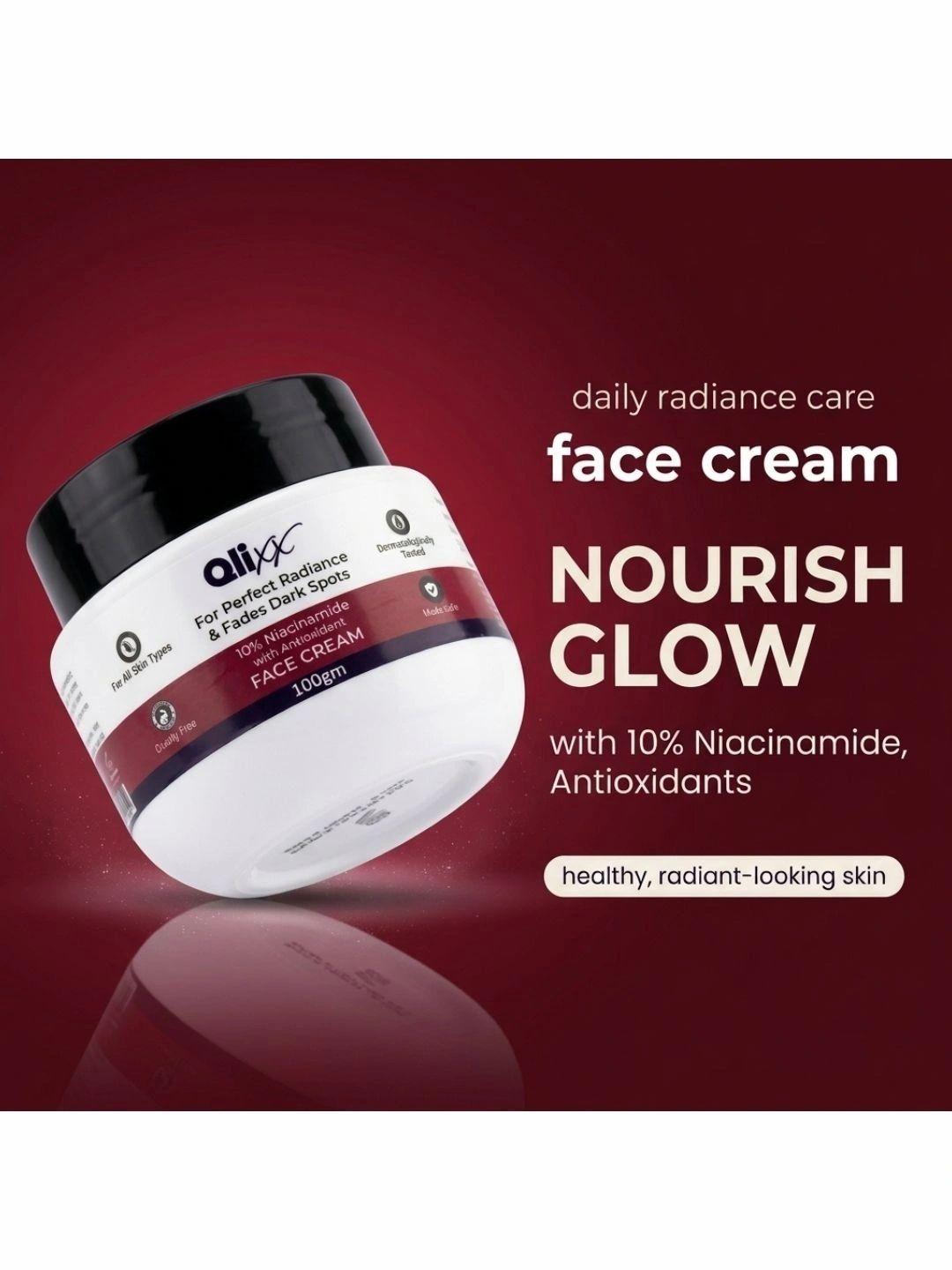 Buy QLIXX 10% Niacinamide with Anitoxidents Face Cream For