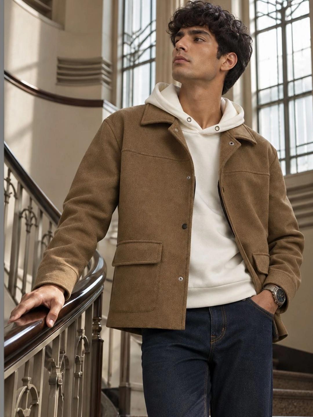 HERE&NOW Men Woven Jacket - Image 1