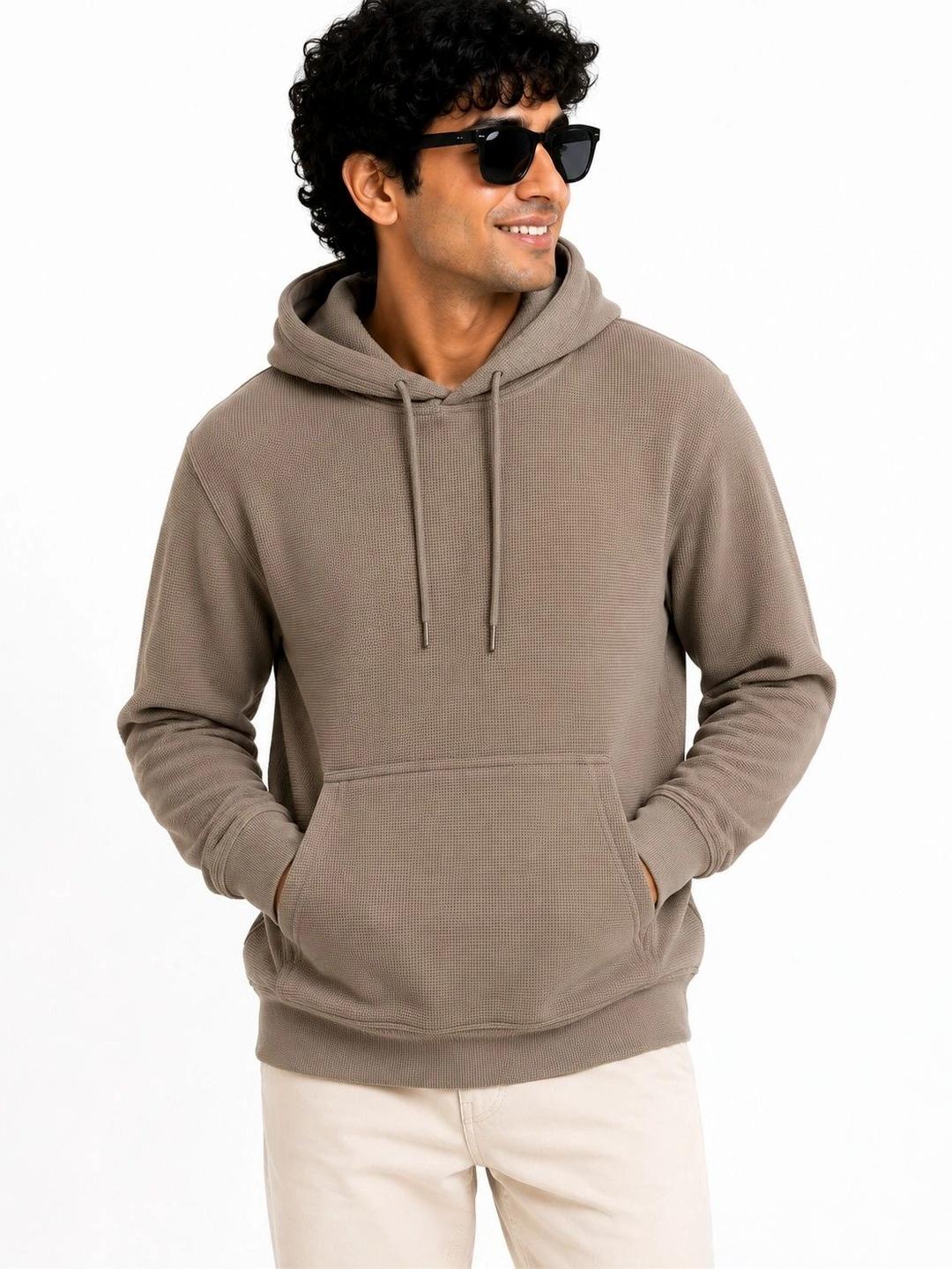 Roadster Men Hooded Sweatshirt - Image 1