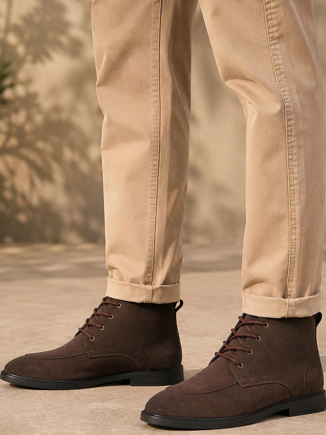 Killer Men Round Toe Lace-Up Desert Boots - Image 1