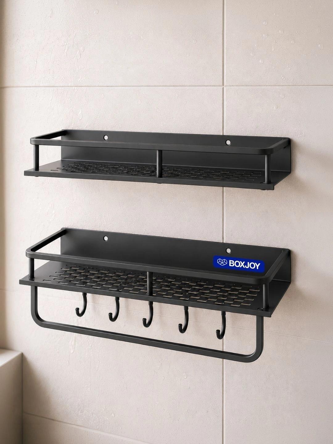 BOXJOY Set of 2 Bathroom Organiser Pack of 2 - Image 1