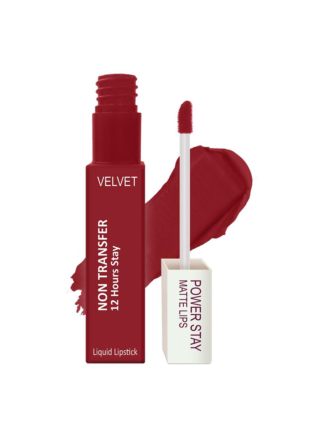 Buy ForSure Red 12 Hours Stay Waterproof Liquid Matte Lipstick- 5