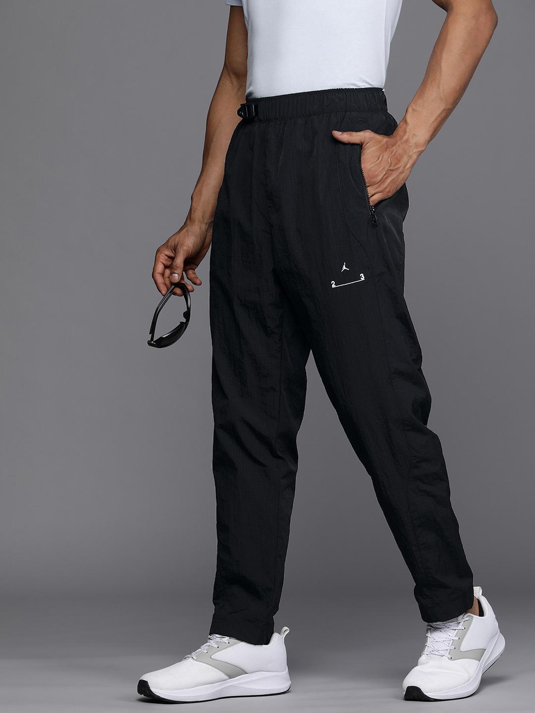 Buy Nike Men Black Jordan 23 Engineered Woven Track Pants