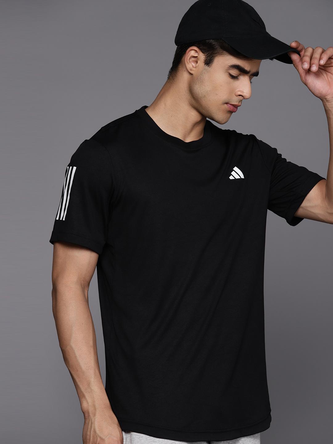 Buy ADIDAS Men Aeroready Club Stripe Tennis T-shirt Tshirts