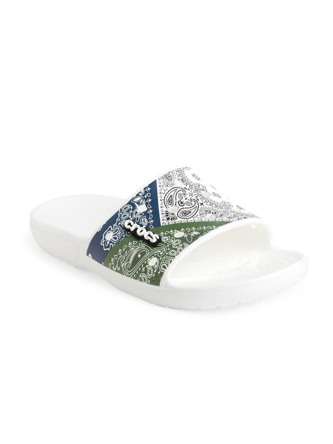 floral adilette slides