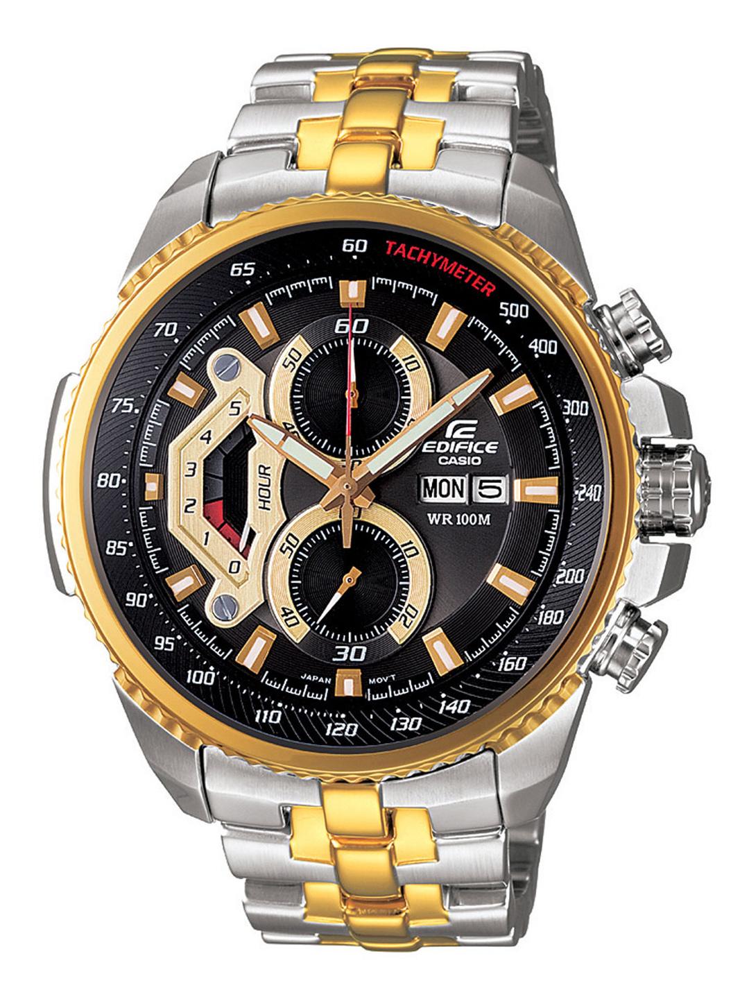 Buy CASIO Edifice Men Black Dial Chronograph Watch EF-558SG-1AVDF