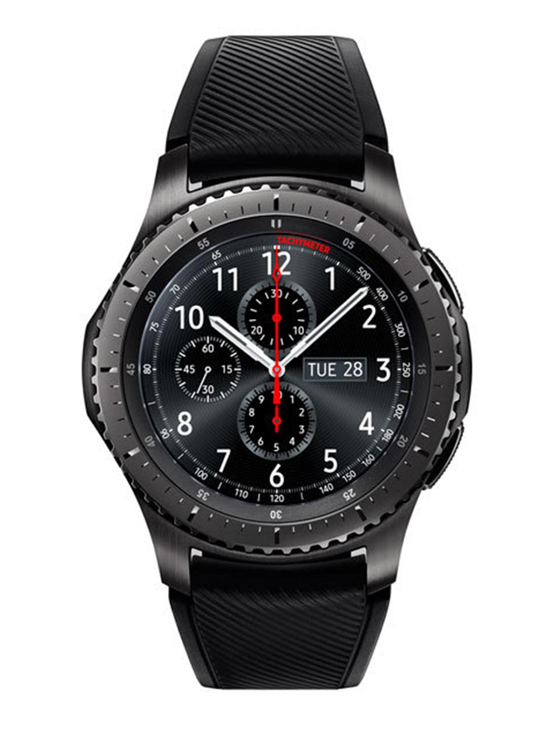 samsung smart watch reloj samsung frontier s3 Buy Samsung Unisex Black GEAR S3 FRONTIER Smart Watches Smart Watches  for Unisex 2081382 Myntra