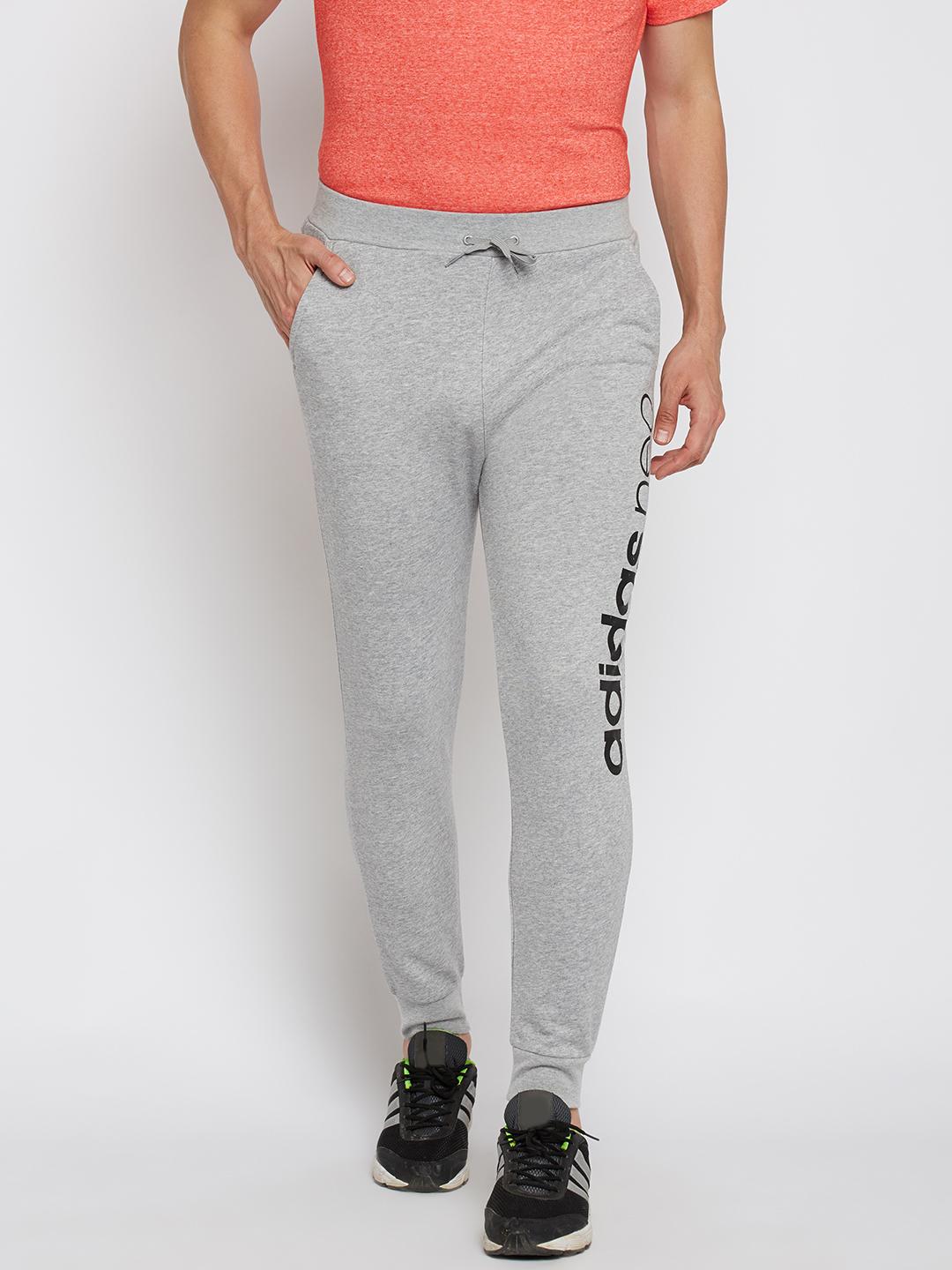 Buy ADIDAS NEO Grey Melange CE ADINEO Joggers Track Pants for