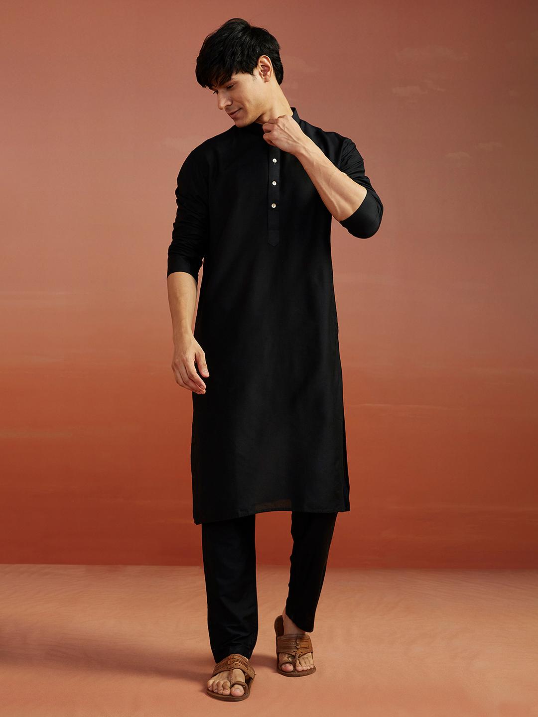 Black Kurta Gents Kurta Design With Jeans Mens Kurta Designs With