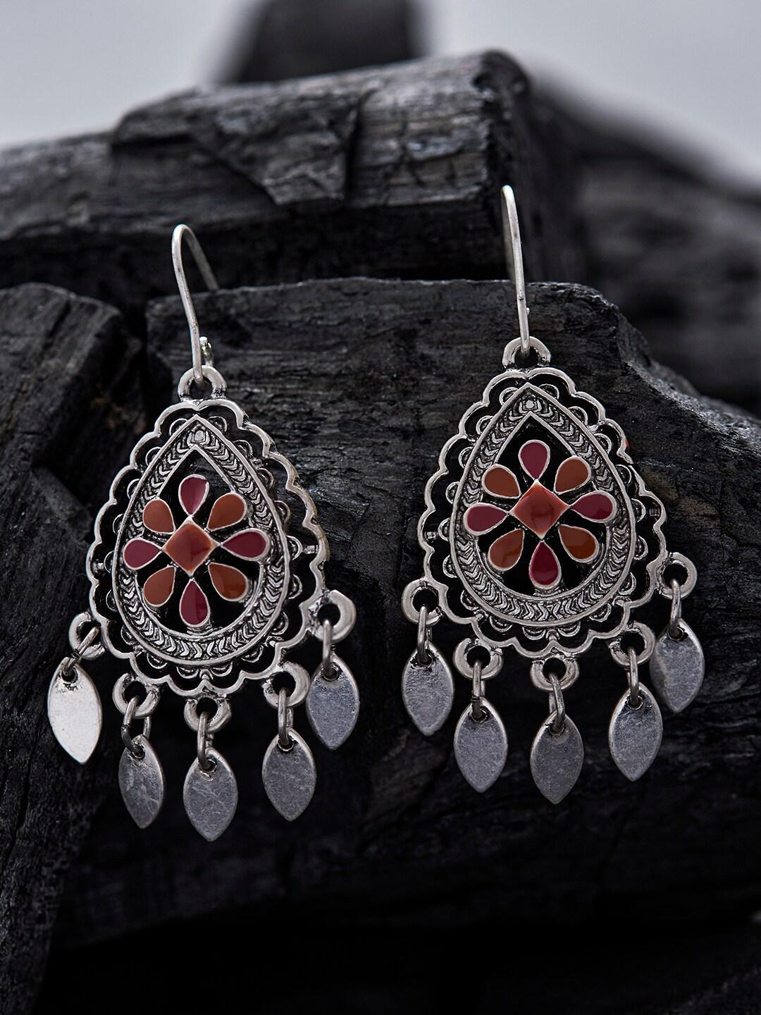 Treasure Bay Handmade Gemstone Dangle Drop Earrings, Womens Pierced Earrings Made with 925 Sterling Silver (Amethyst), Gemstone, Tiger's Eye : Buy Online at Best Price in KSA - Souq is now