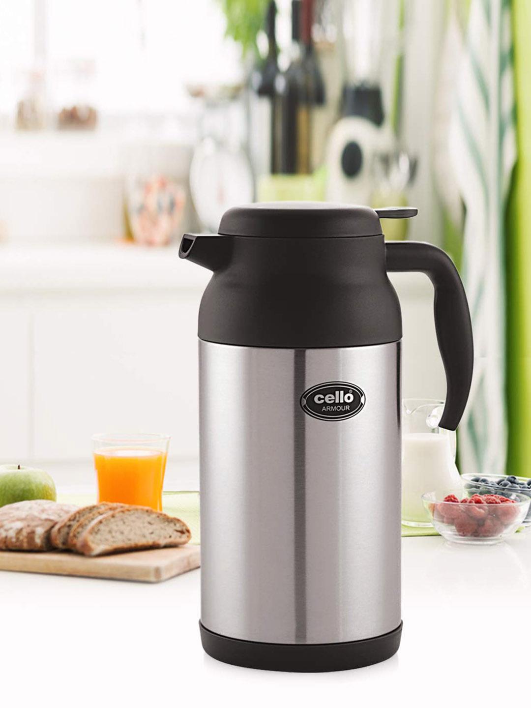 Buy Cello Armour Black Stainless Steel Flask ltrs Water