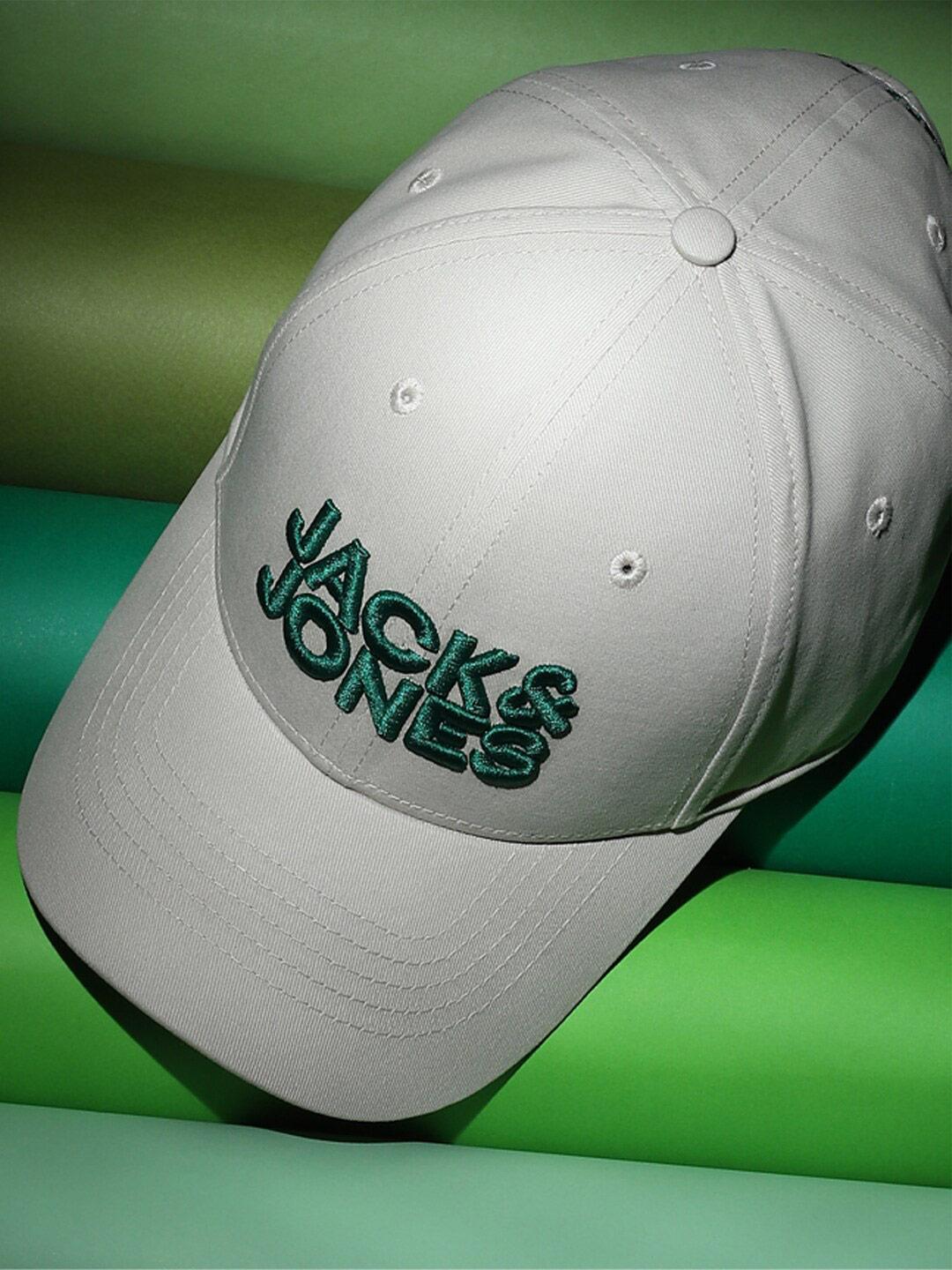 Buy Jack & Jones Men Embroidered Cotton Baseball Cap - Caps for