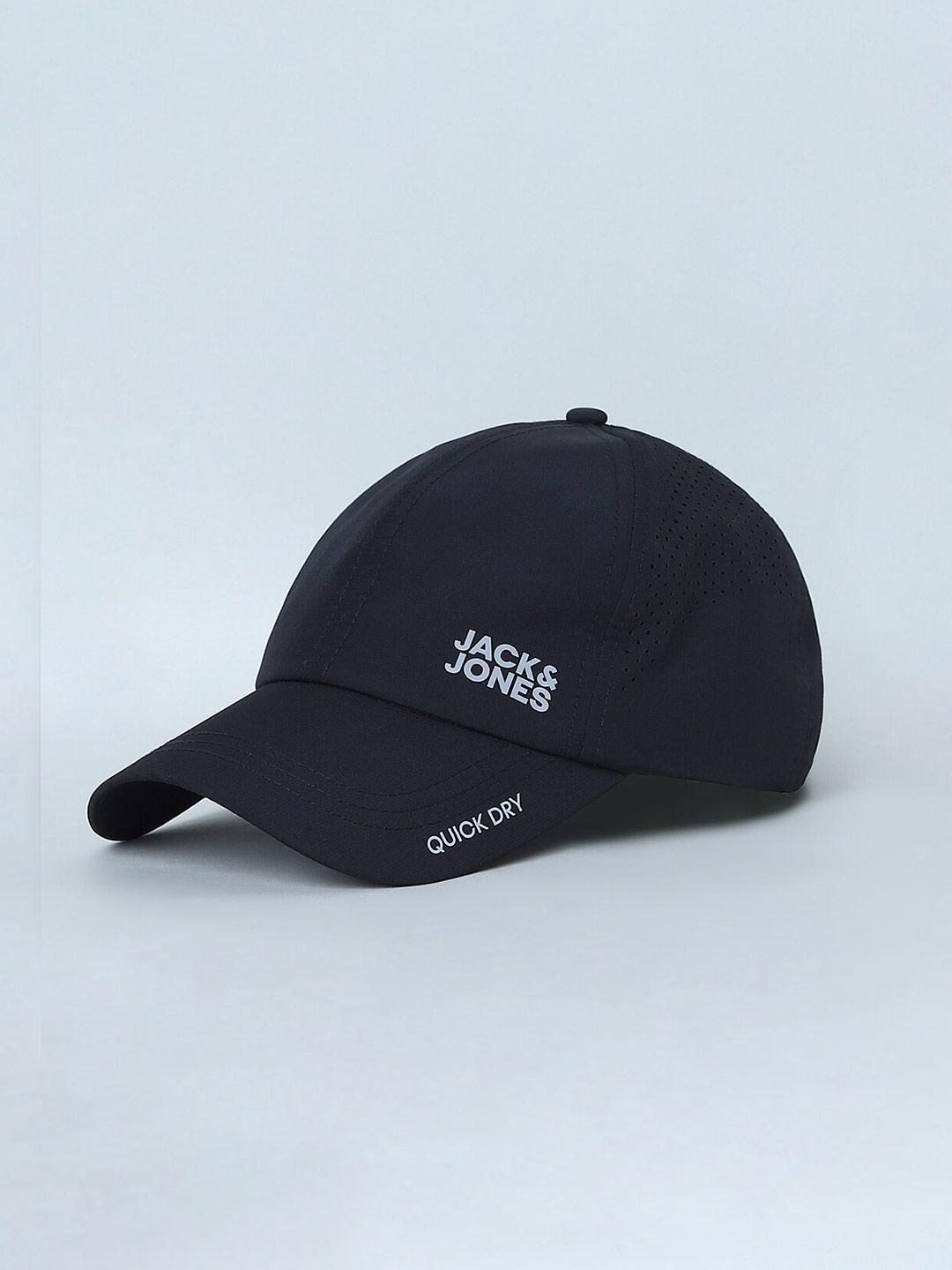 Jack Jones Men Cotton Embroidered Baseball Cap