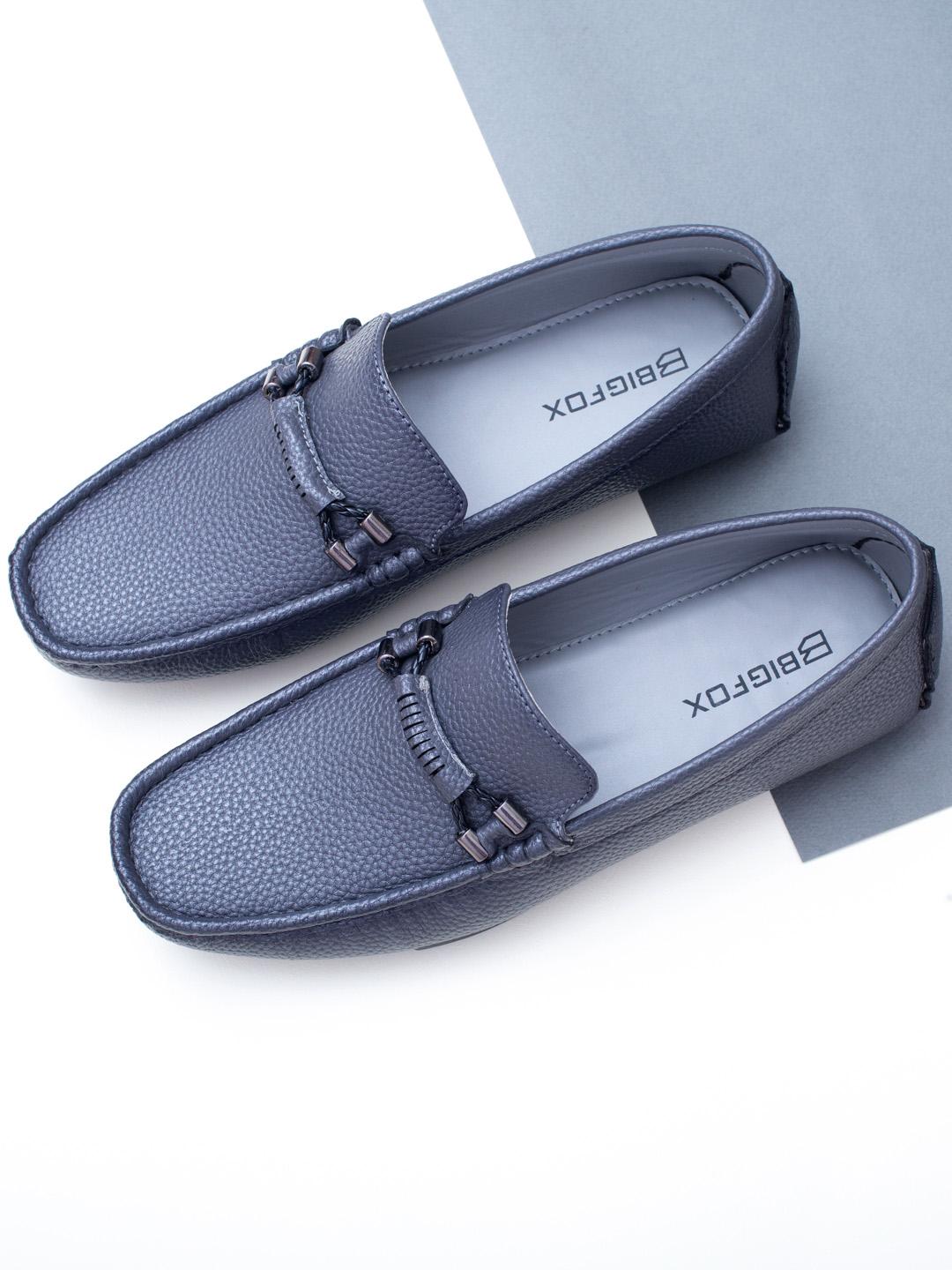 Buy Big Fox Men Textured Lightweight Driving Shoes Casual Shoes