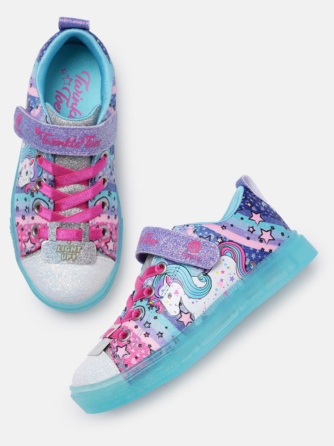 Buy Skechers Girls Twinkle Sparks Light Up Sneakers - Casual Shoes