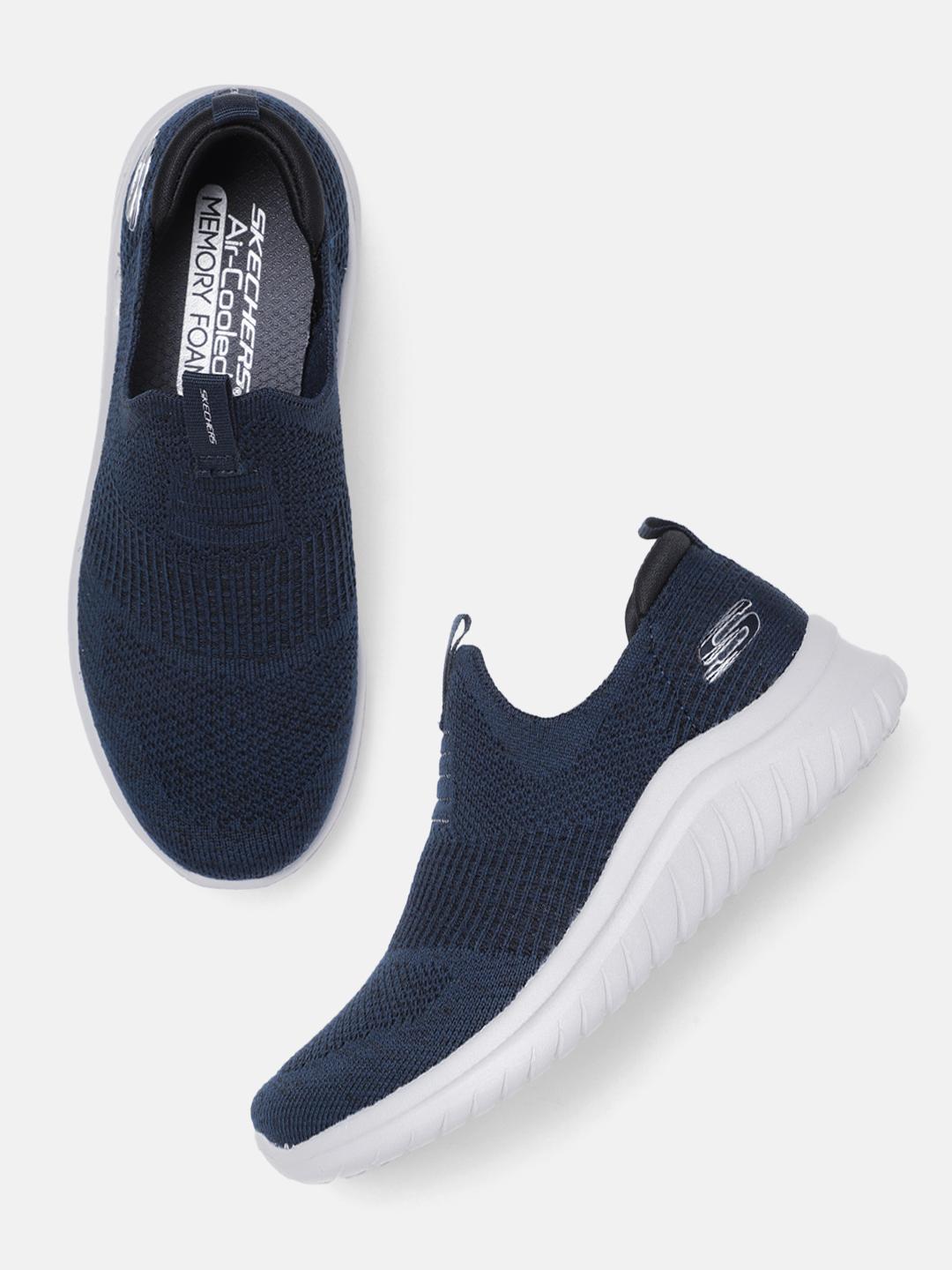 Skechers Boys Textured Ultra Flex Mirkon Slip-On Sneakers