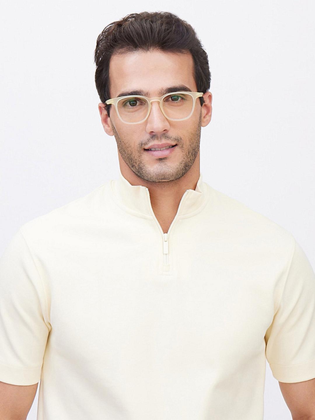 Buy Lenskart HUSTLR Unisex Hustlr Zero Power Bluecut Antiglare - Main Image