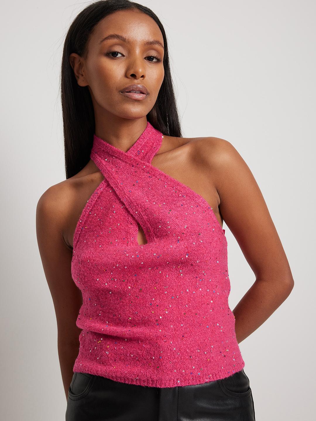 専用です！DIANTE Rhinestone halter neck tops Rhinestone Halter Neck Top – GPLT