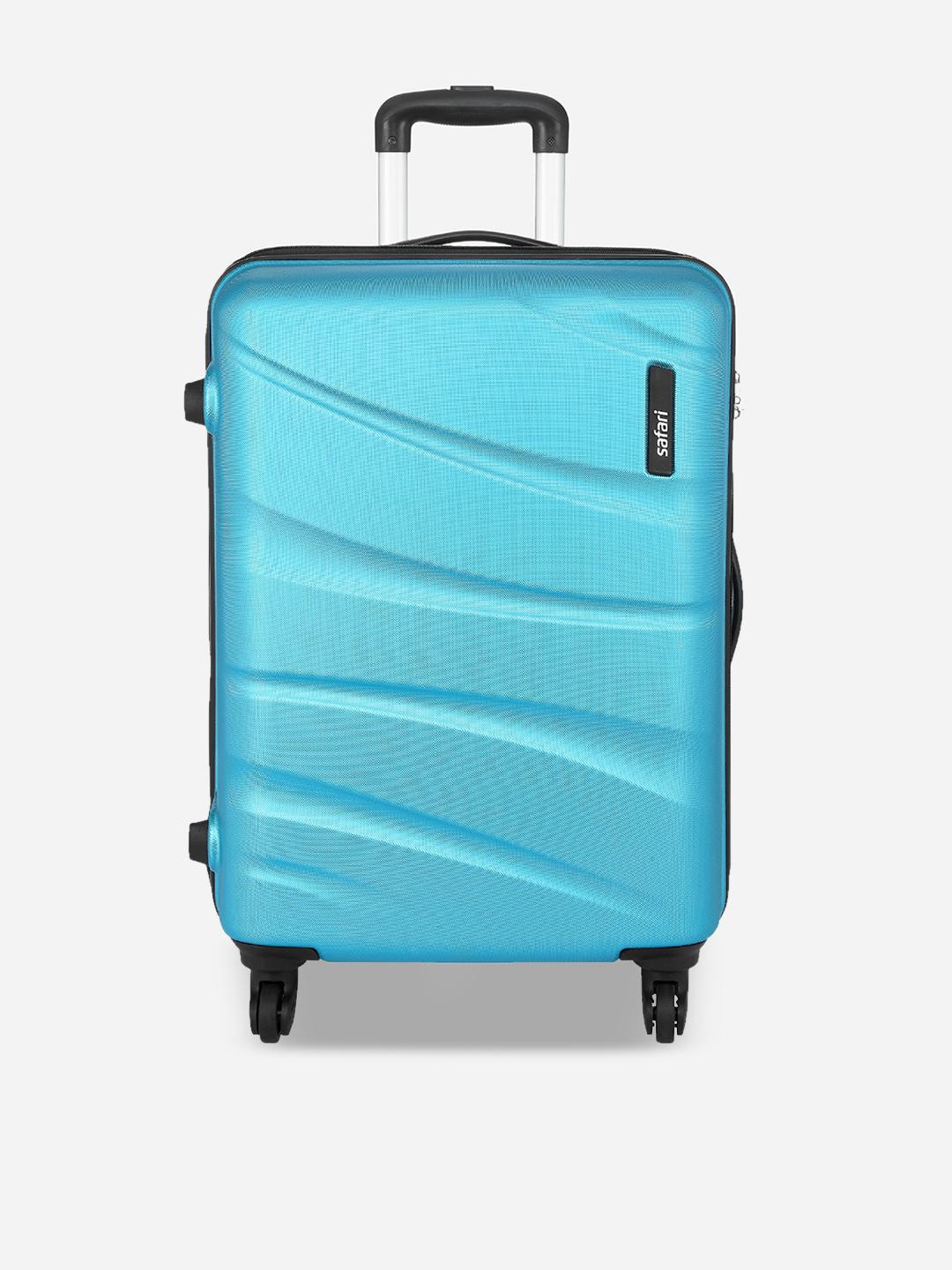 Buy Safari Flo Secure Textured Hard-Sided Large Trolley Bag