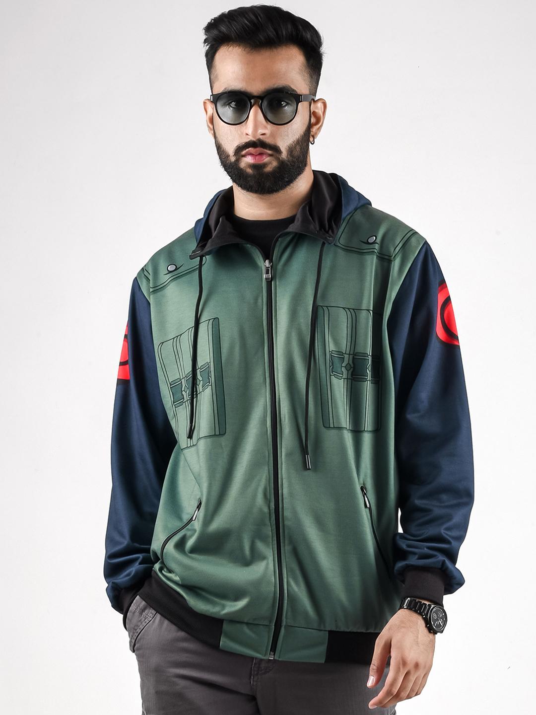 Buy COMICSENSE Men Anime Printed Naruto Kakashi Bomber Jacket