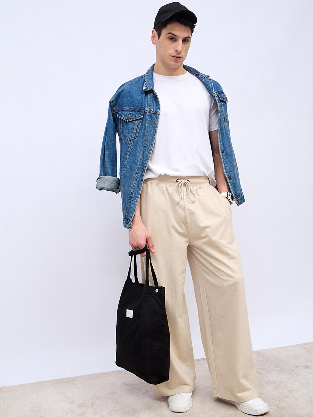 VESP Chino Wide Jogger Pants 24-25 XXXL Styli Men Extra Wide