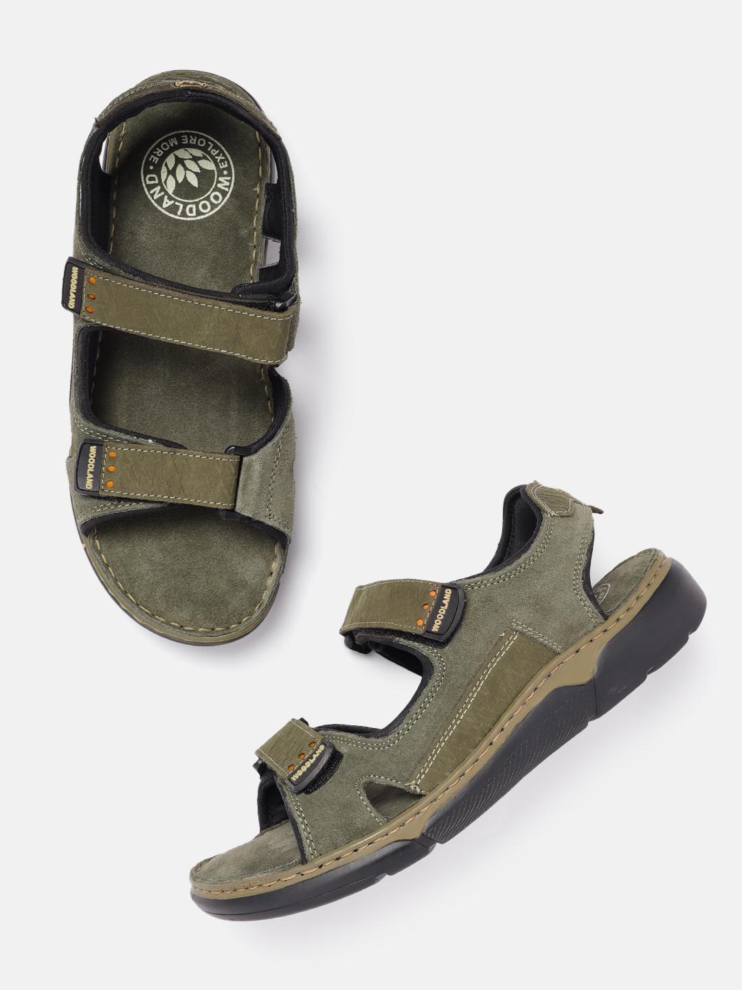 Buy Woodland Men Leather Comfort Sandals Sandals for Men