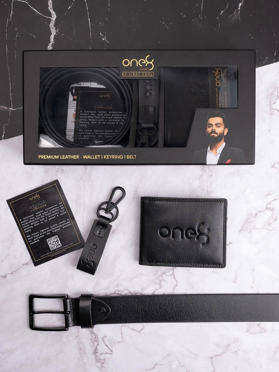 Buy One8 Men 3Pcs Leather Accessory Gift Set - Accessory Gift Set