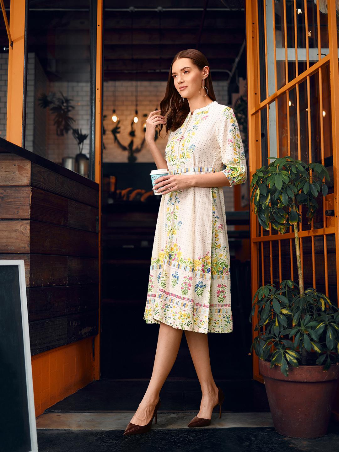 Midi Baju Flower Your Perfect Pretty Purple Floral Midi Dress Is