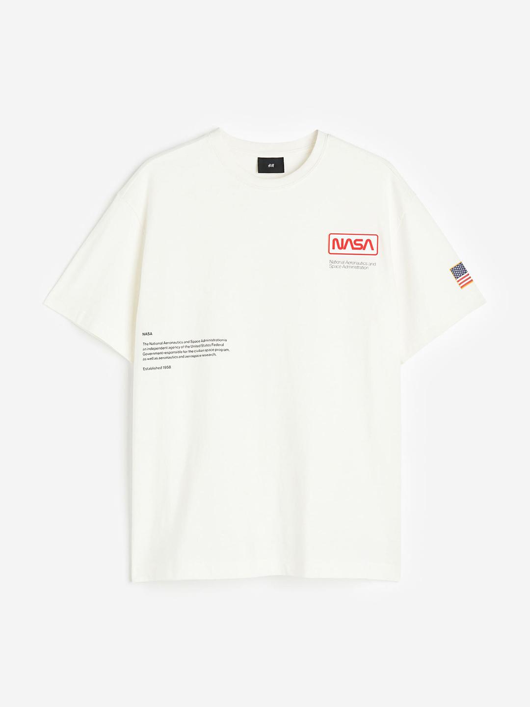 Buy H&M NASA Relaxed Fit T-shirt Tshirts for Men 22311746 Myntra