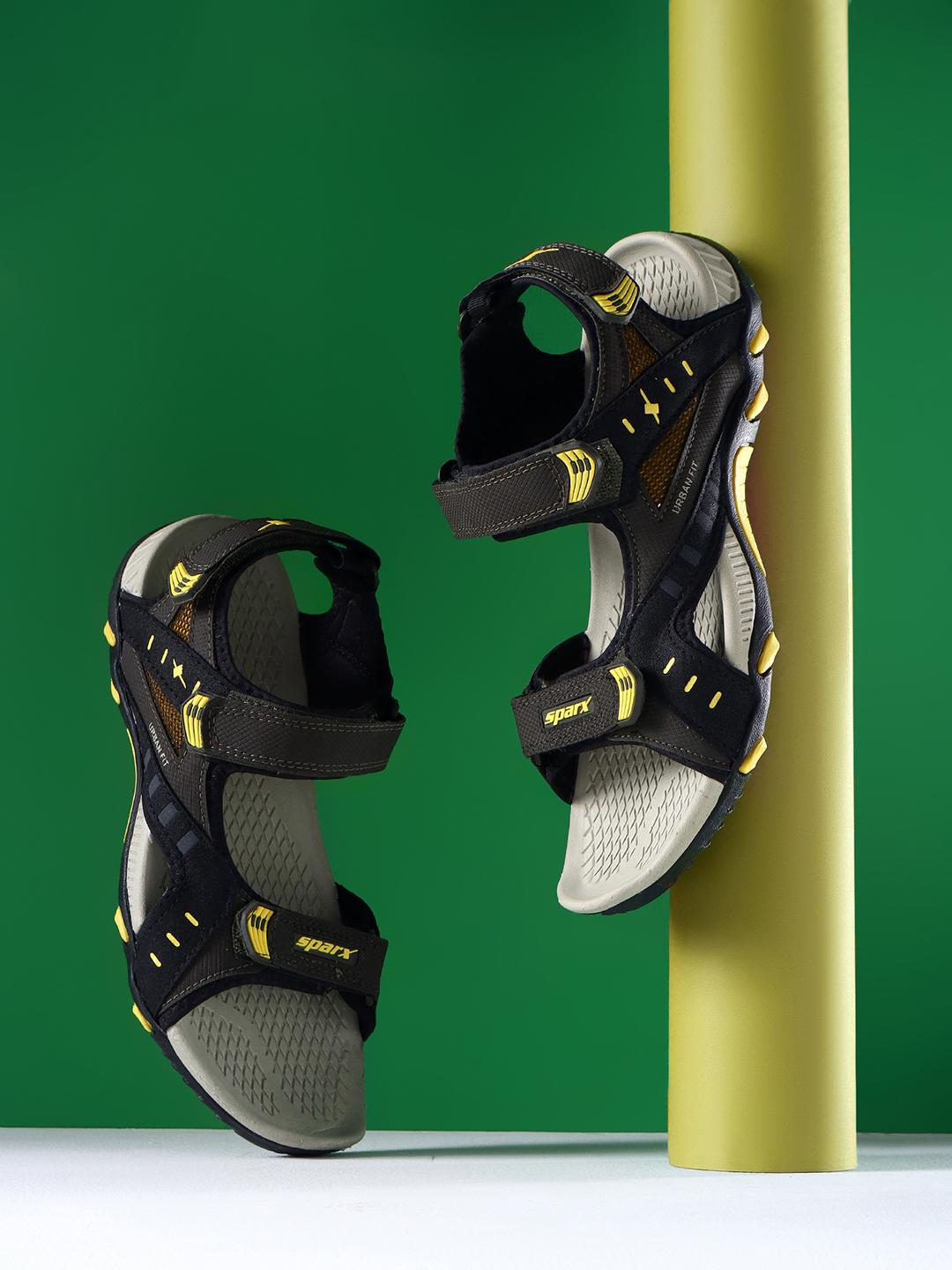 Sparx Men Textured Sports Sandals - Image 1