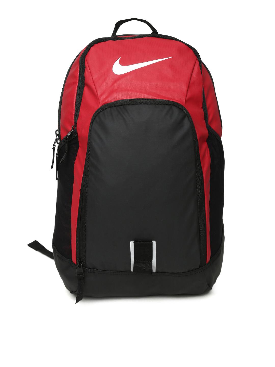 nike alpha rev backpack india Buy Nike Unisex Red & Black Colourblocked NK ALPHA REV Backpack - Backpacks  for Unisex 2239405