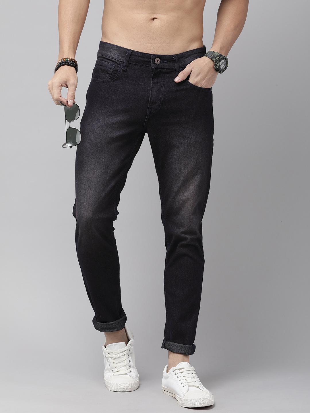 The Roadster Lifestyle Co. Men Slim Fit Light Fade Stretchable Jeans