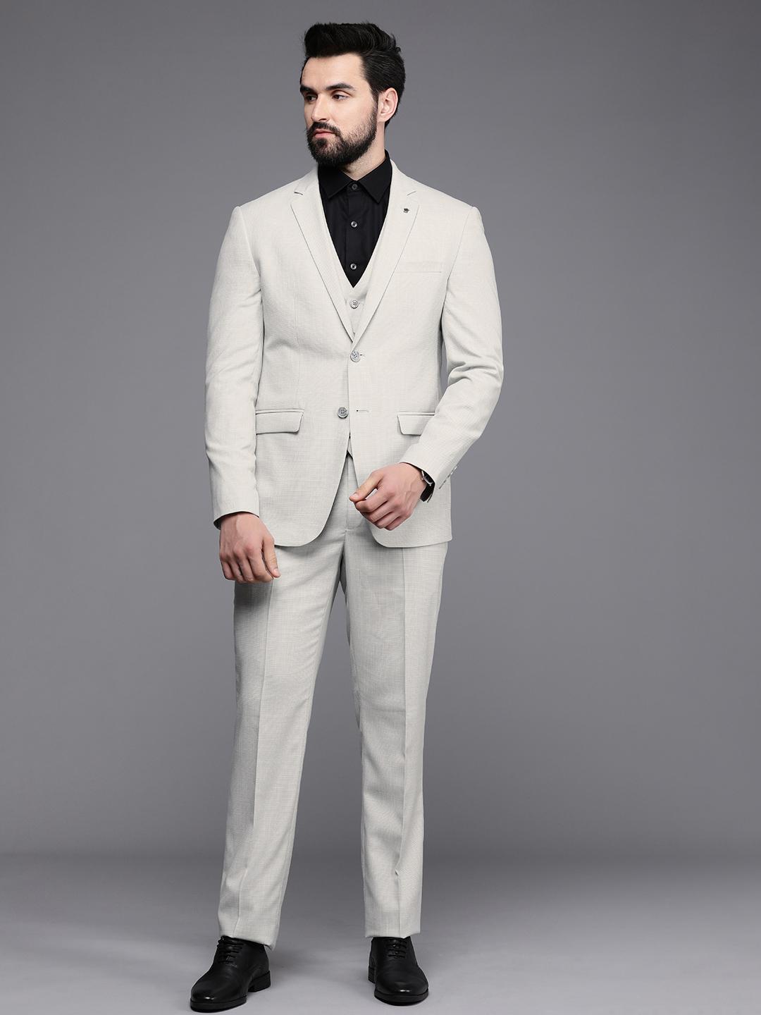 Louis Philippe Men Blazers Online Buy Online Blue Cotton Single