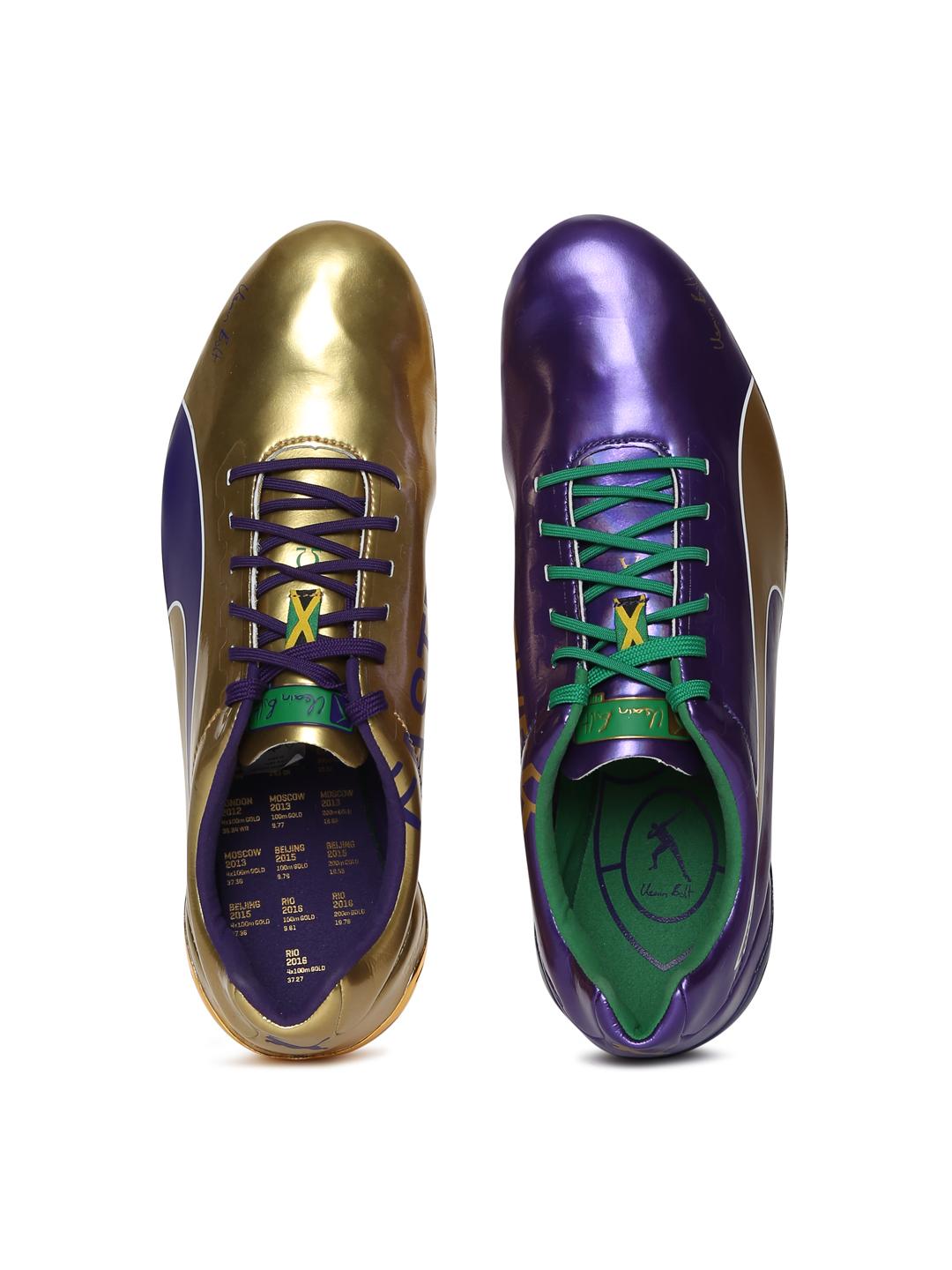 Gold Puma Evospeed Bolt Puma Bolt Puma Electric Shoes Bolt