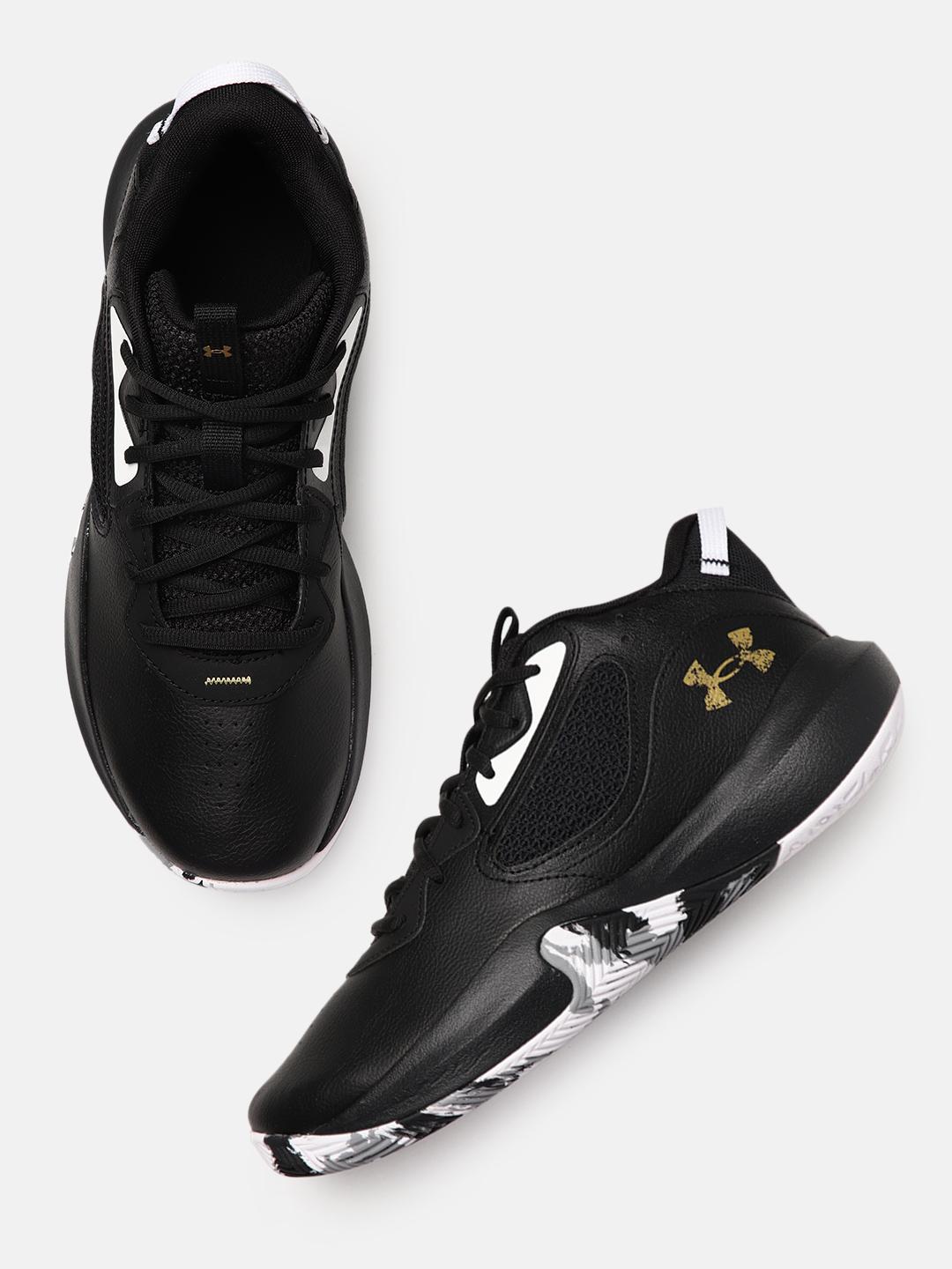 Buy UNDER ARMOUR Unisex Lockdown Leather Basketball Shoes