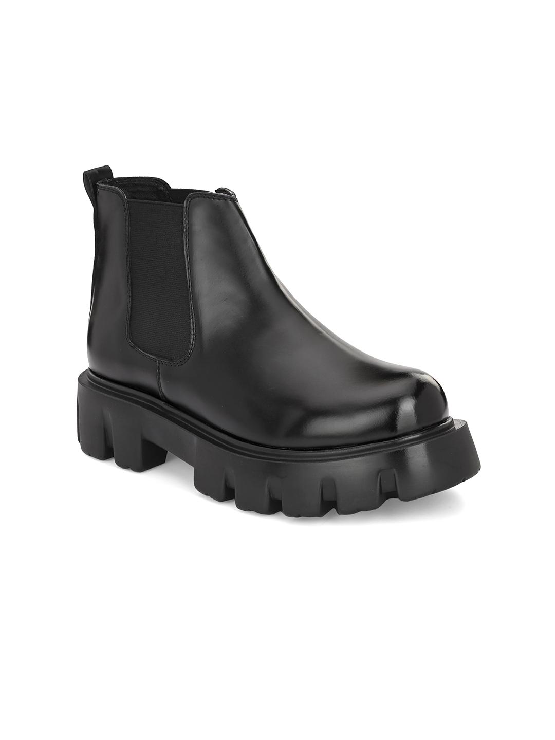 Buy Eego Italy Men Heeled High-Top Chelsea Boots Boots for Men