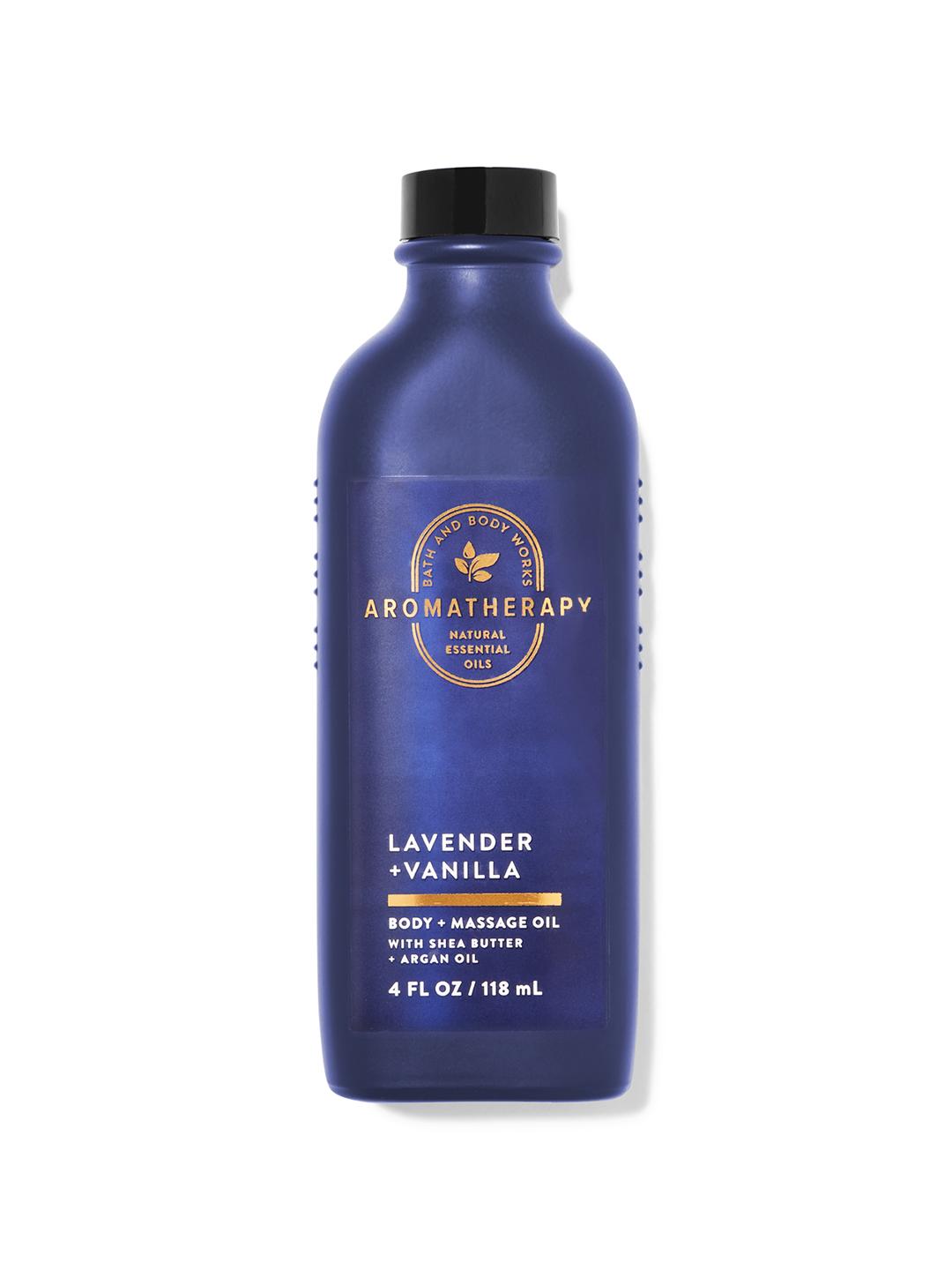 Buy Bath & Body Works Lavender Vanilla Body + Massage Oil with