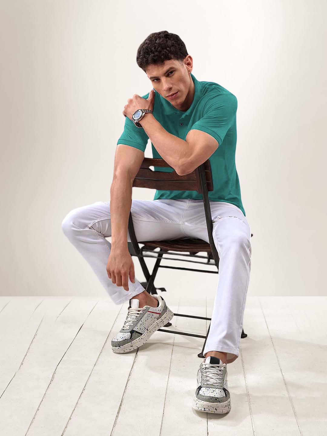 LUX NITRO Polo Collar Anti Odour Pockets T-shirt - Image 1