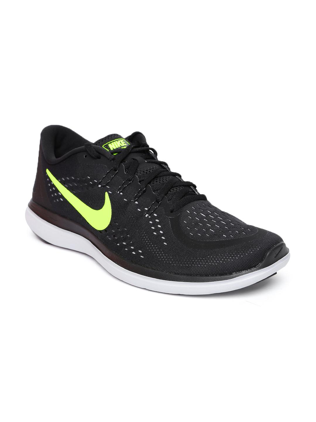 Buy Nike Men Black FLEX 2017 RN Running Shoes Sports Shoes for