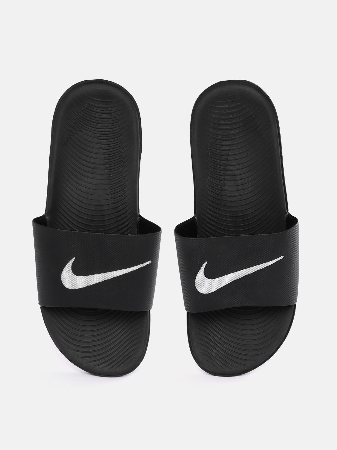 Buy Nike Men Brand Logo Print Kawa Sliders Flip Flops for Men