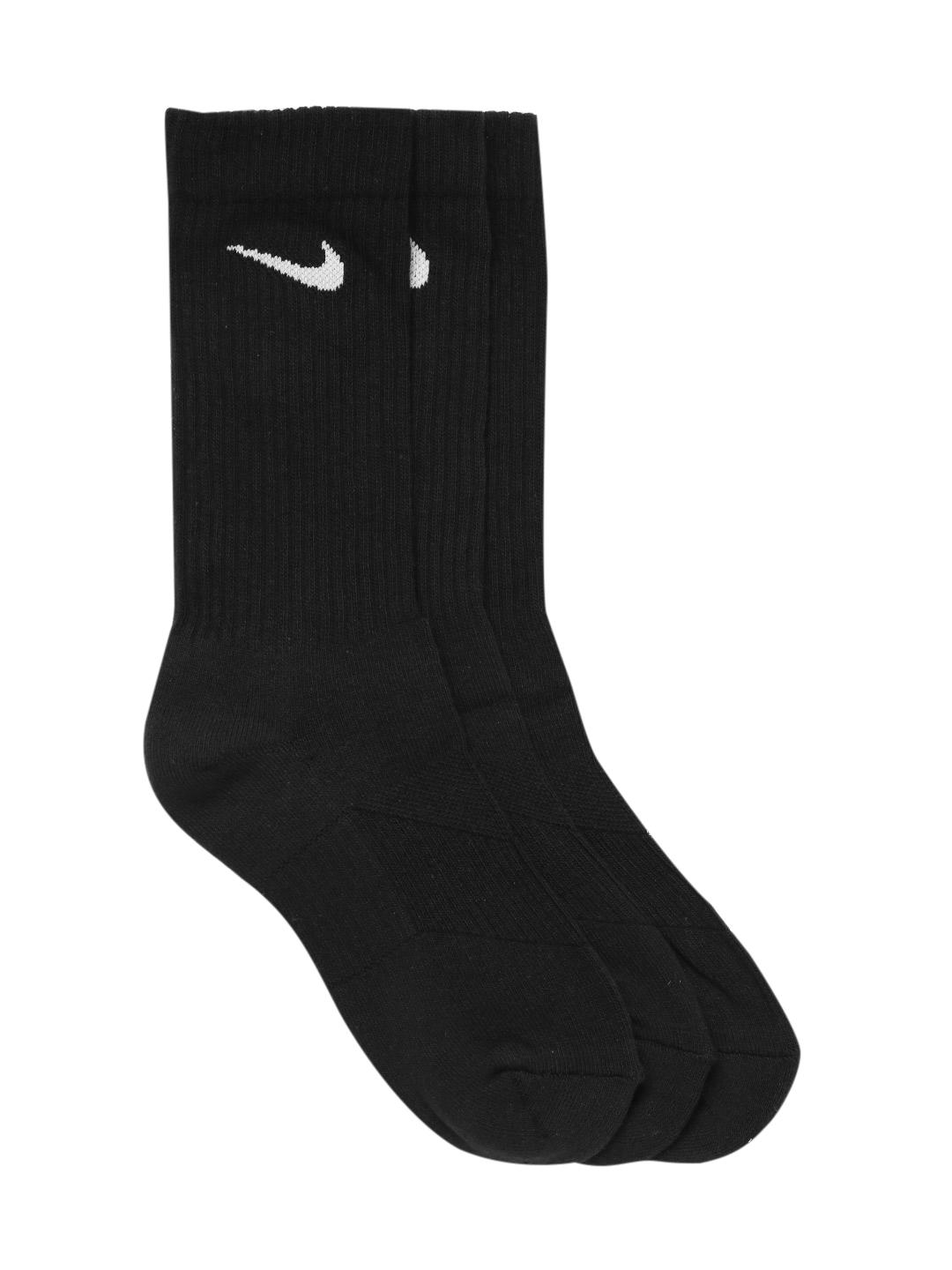 Buy Nike Unisex Pack of Black Performance Cushioned Crew Socks