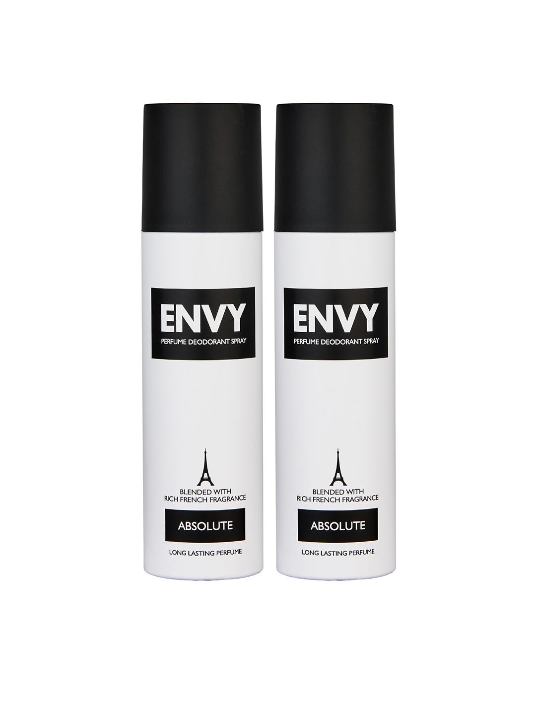 Envy Men Absolute Long-Lasting Deodorant Spray - 2x115g Pack of 2 - Image 1