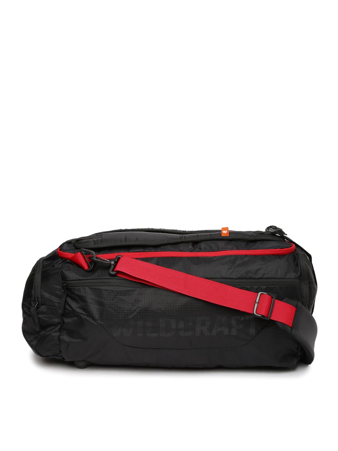 Buy Wildcraft Unisex Black Venturer 1 Duffel Bag - Duffel Bag for