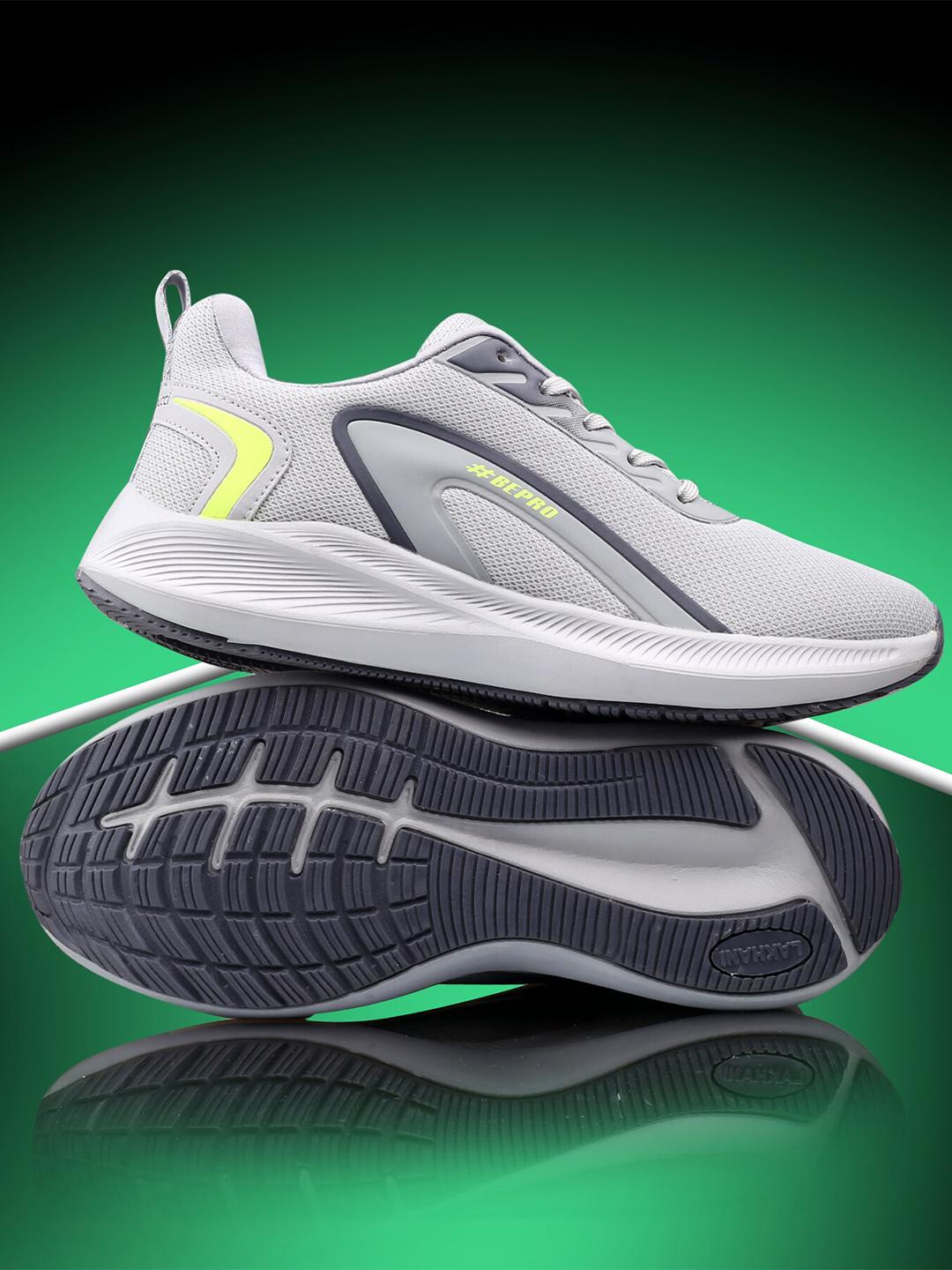 bacca bucci Men Grey Mesh Walking Shoes - Image 1