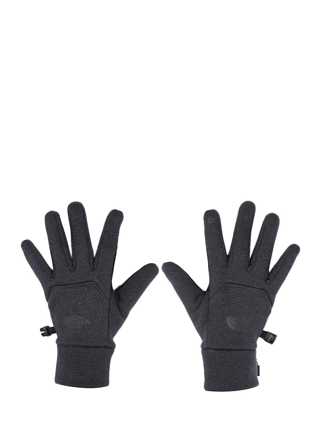 Buy The North Face Men Grey Melange Black ETIP Hardface Gloves