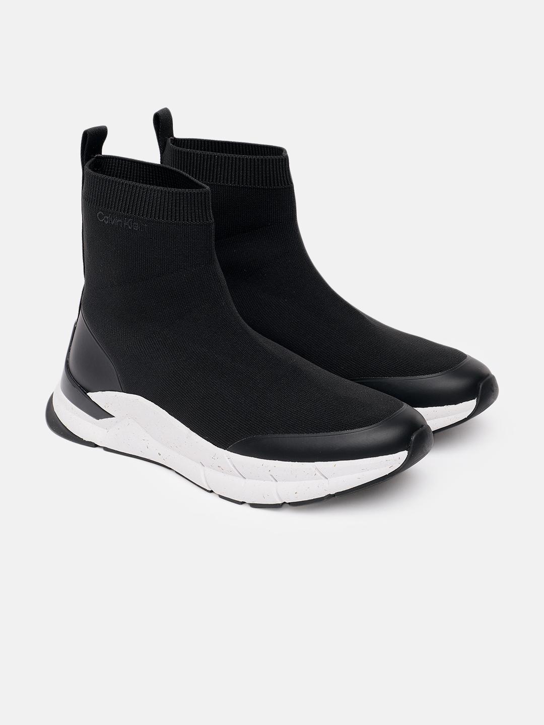 Buy Calvin Klein Men Sockboot Runner Knitted High-Top Regular