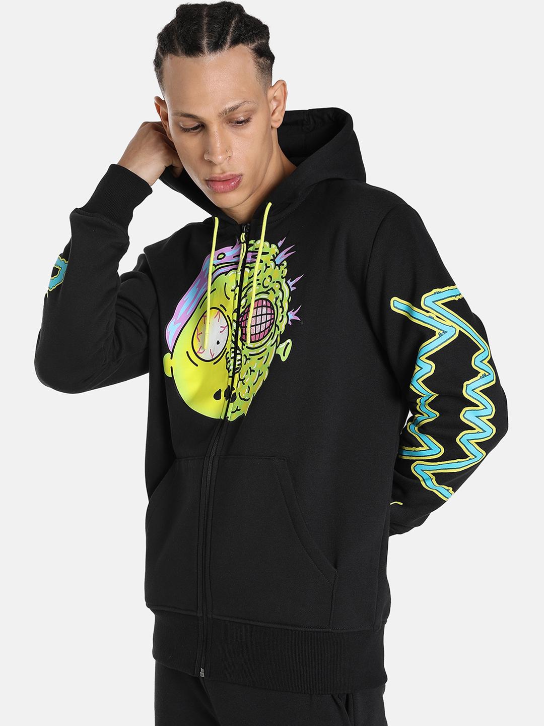 puma rick and morty hoodie