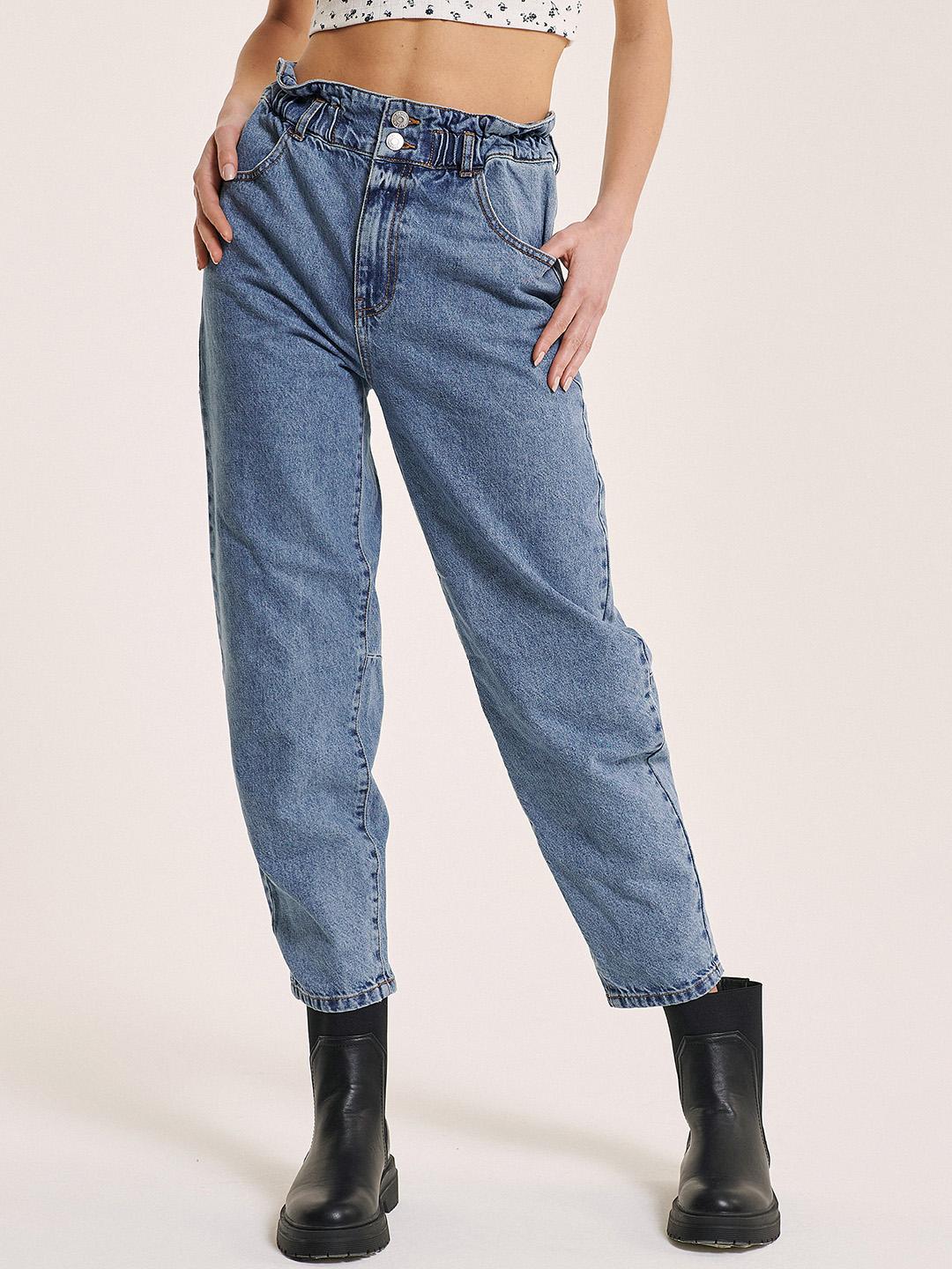 Buy ALCOTT Cotton Relaxed Fit High-Rise Stretchable Jeans Jeans